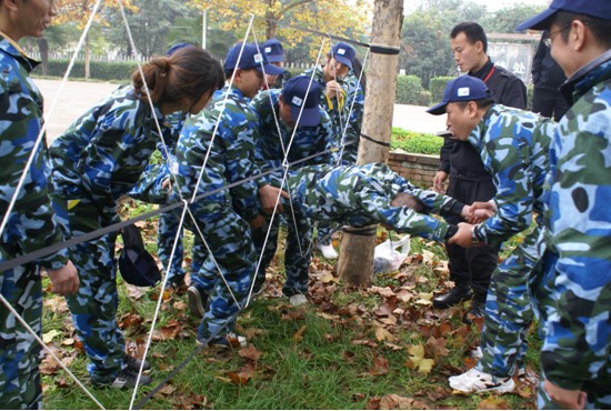 标题:绿营地拓展项目生死电网